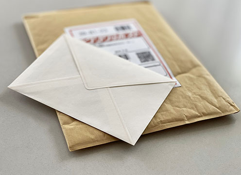 メール便で配達