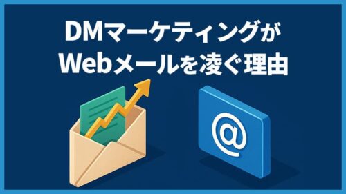 DMマーケティングがWebメールを凌ぐ理由｜紙DMで成果を最大化する方法